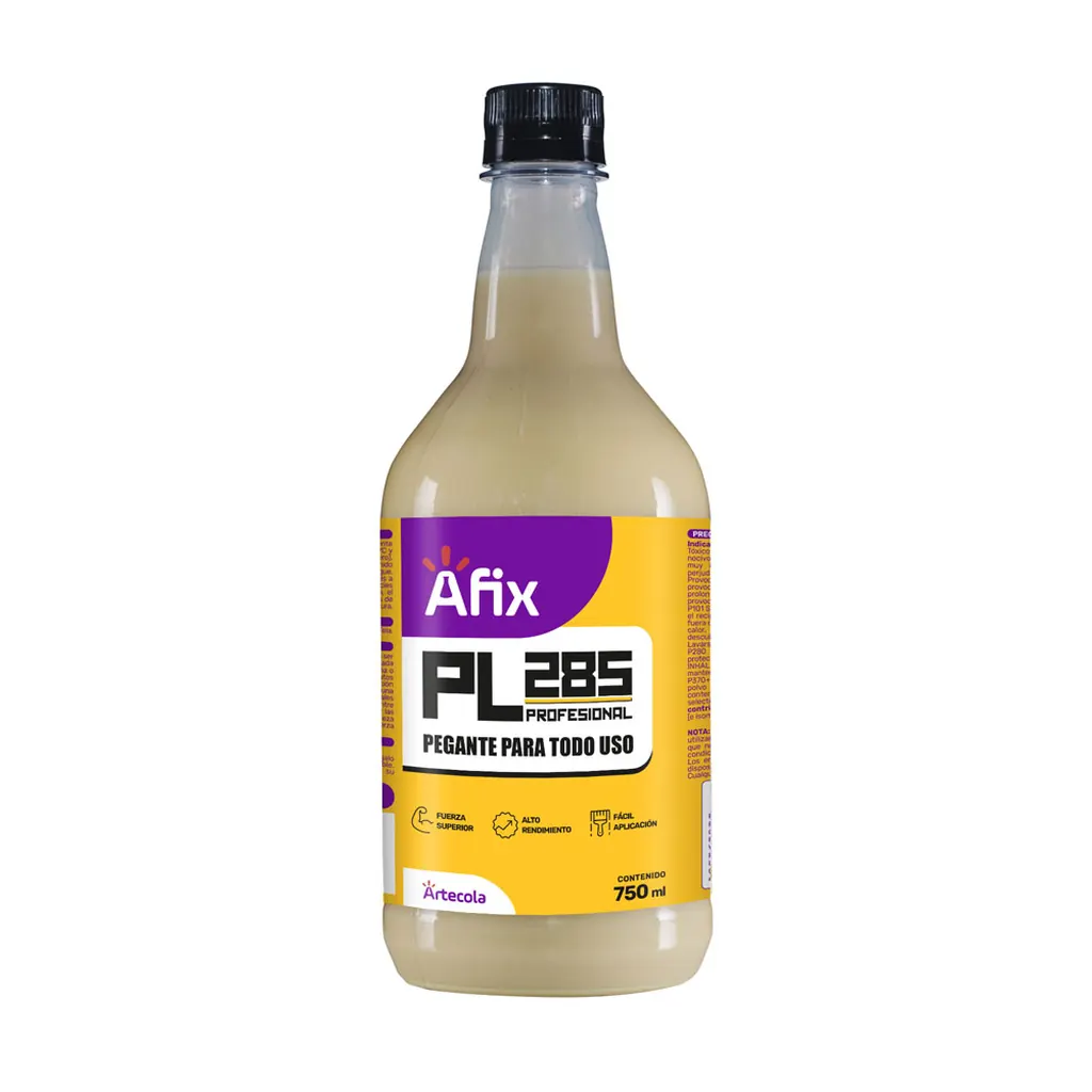 PEGANTE BOXER PL285 PROFESIONAL AMARILLO X 750 ML