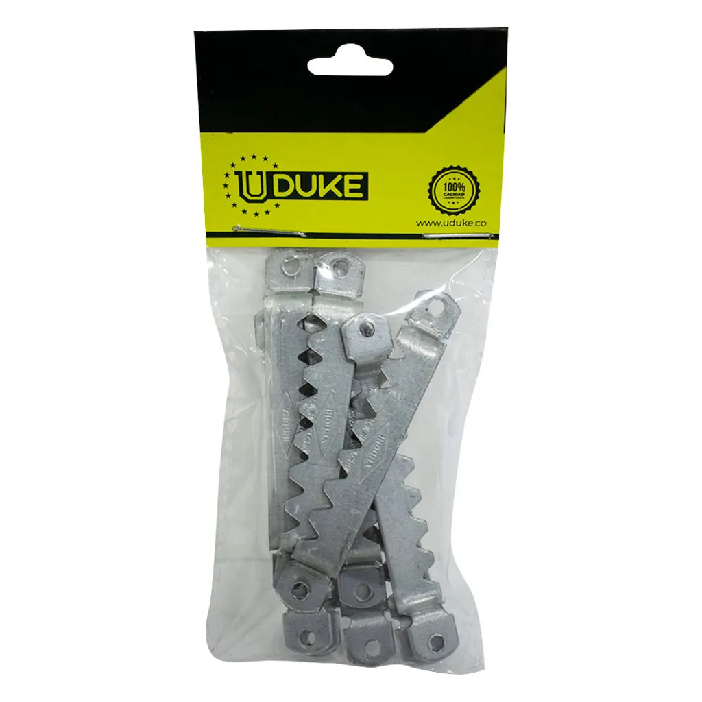 SOPORTE CUADRO MARQUETERIA 2 1/2" C.20 PQT X 10 UDUKE