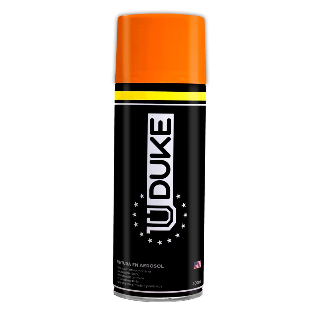 AEROSOL UDUKE FLUORESCENTE NARANJA 400 ML (1006) (HT40225)