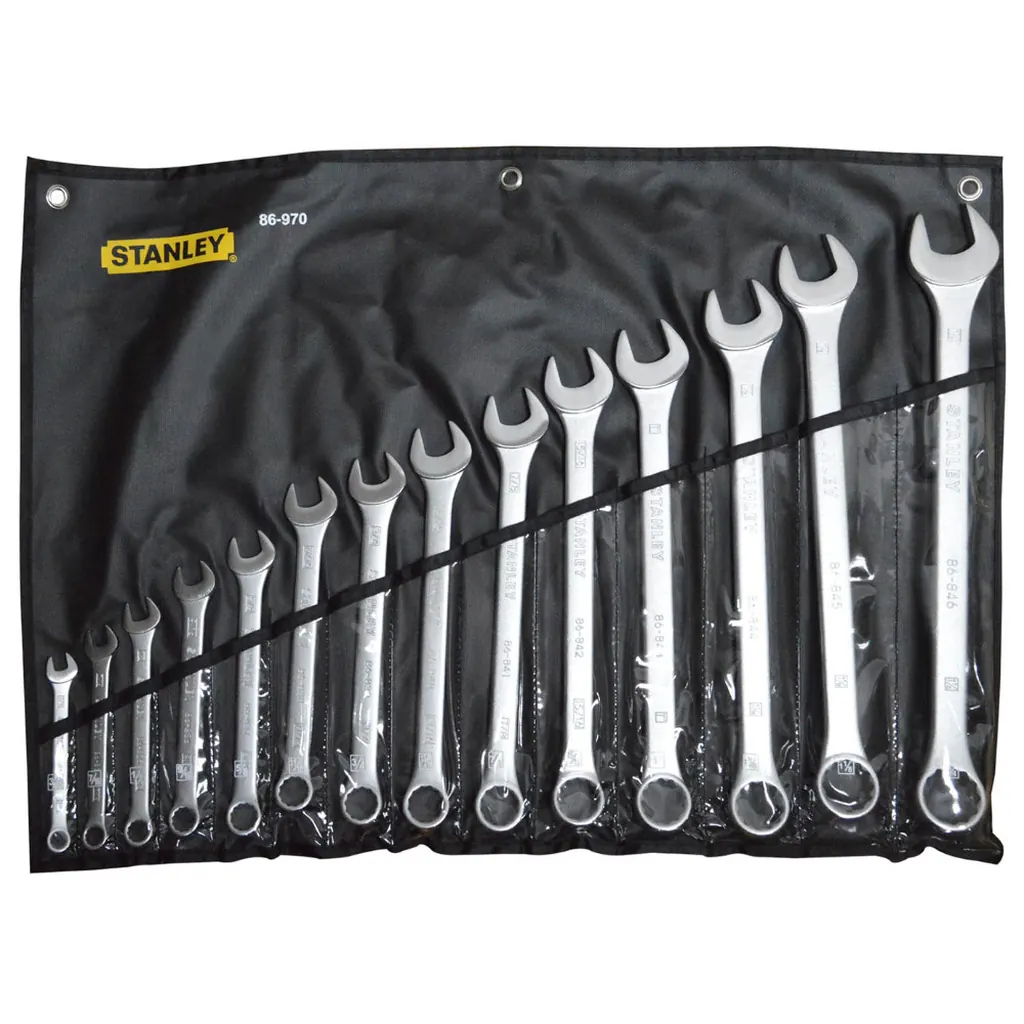 LLAVE MIXTA STANLEY JUEGO X 14 MM (10-32) (86-082)