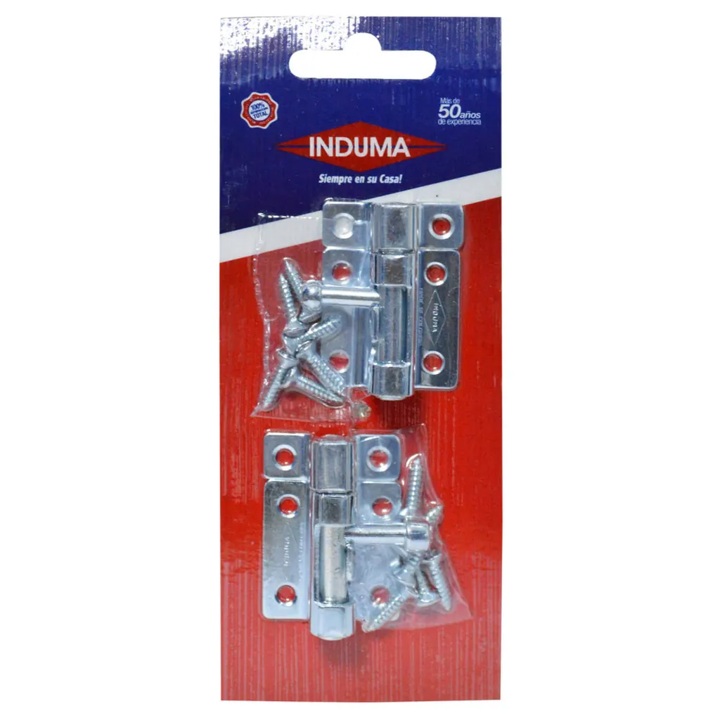 PASADOR ZINCADO INDUMA 1 1/2 C.18 X PAR(T1108-001)(T1502-0016)