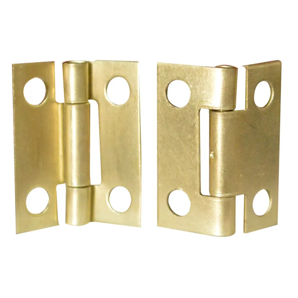 BISAGRA COMUN DORADA INDUMA 2 C.20 (CAJITA X 12 PAR) (T1303-183)(T1103-0043)