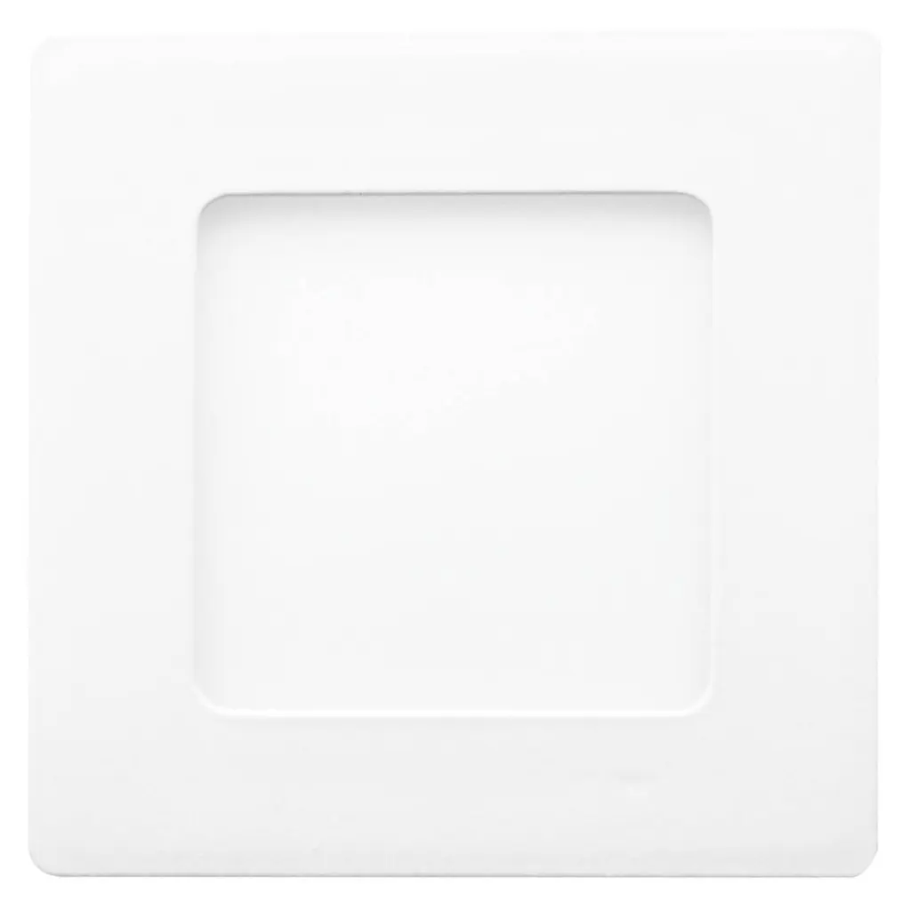 PANEL LED 6W CUADRADO INCRUSTAR LUZ DIA UDUKE (6500K)(85-265V)(HT80360)()