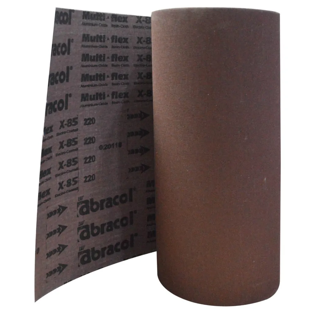 TELA ESMERIL ABRACOL 12 GRANO 80 X 25 MTRS (RTRXA0080122)
