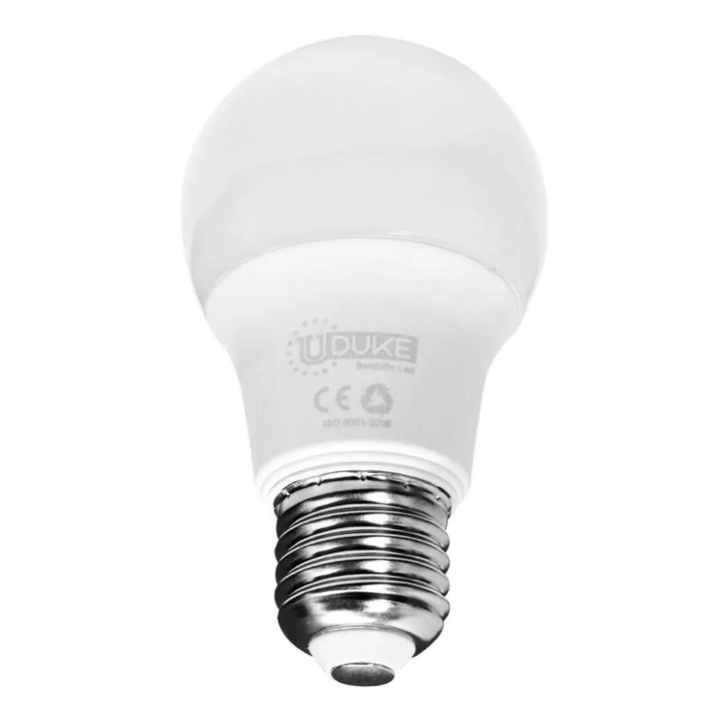 BOMBILLO LED 7W UDUKE LUZ DIA E27 MULTIVOLTAGE (6500K) (A60) (HT80396) (GARANTIA 2 ANOS)