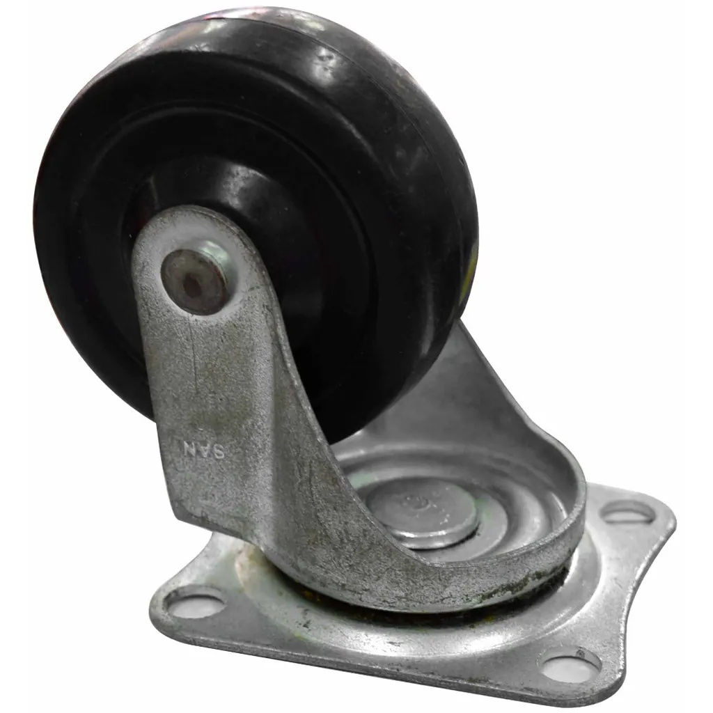 RODACHINES 2 1/2 PLANO NEGRO CAUCHO 65MM 35KG (INDIVIDUAL) (HT40252)