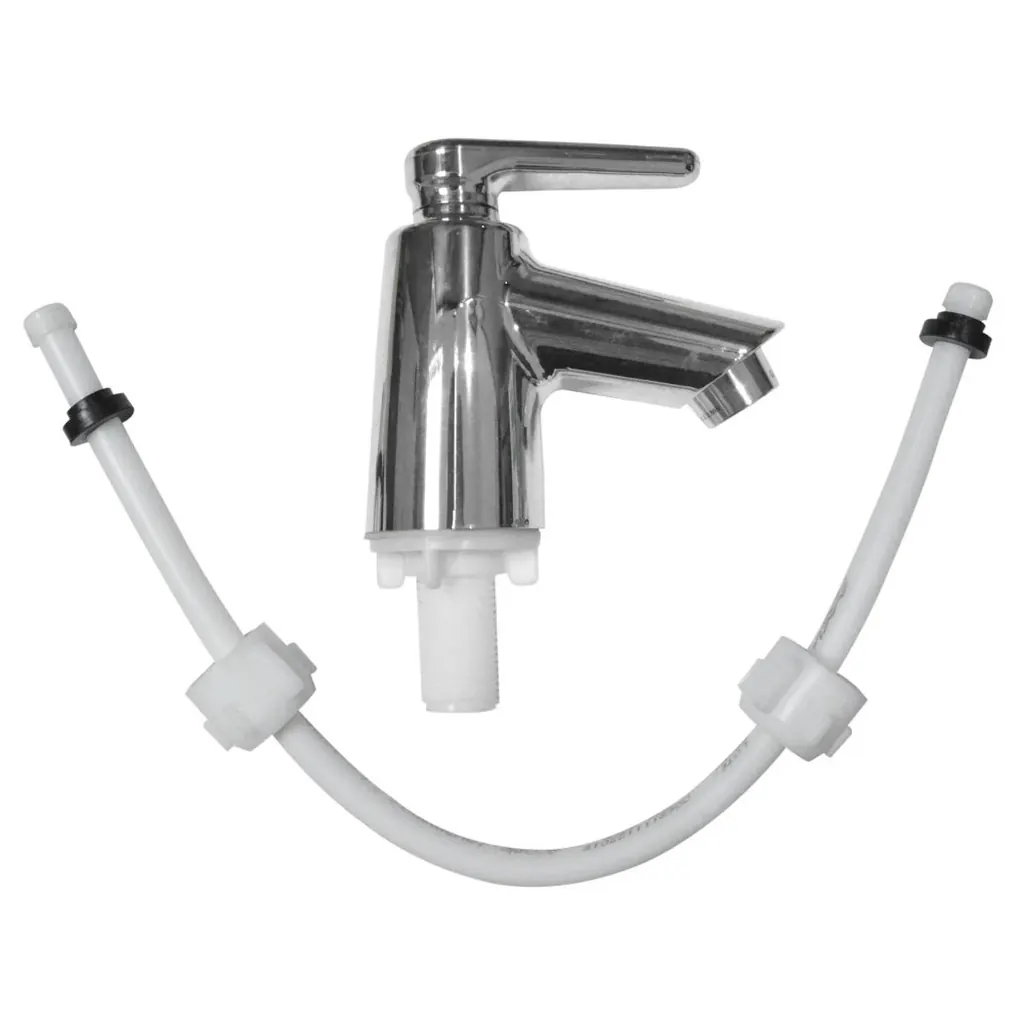 LINEA GRIVAL LLAVE LAVAMANOS + ACOPLE PALANCA NOGAL (541133331) (PAQ X 3)