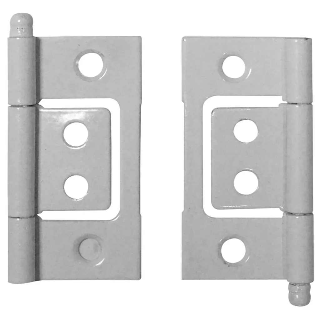 BISAGRA OMEGA INDUMA 2" BLANCA C.18 (CARPINTERIA) (PRECIO X 12 PRS) (T1306-113)