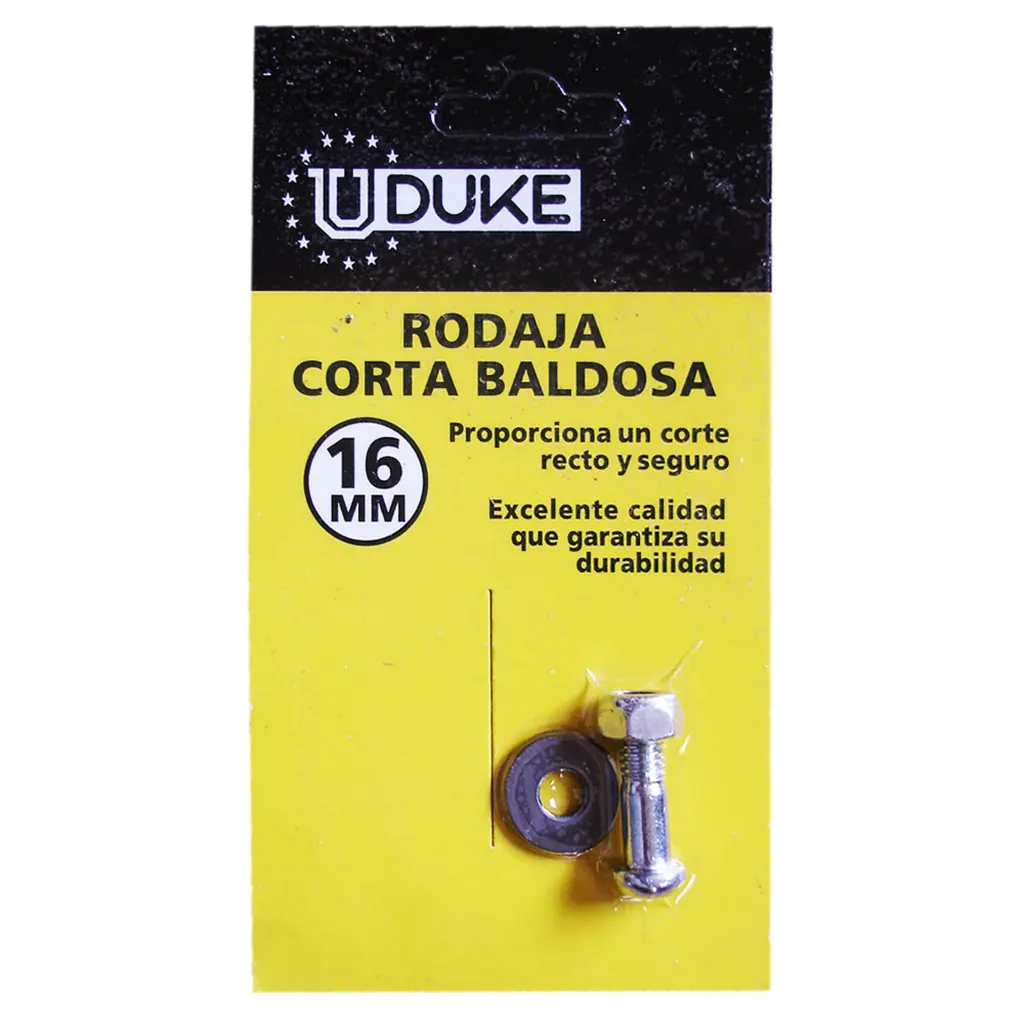 RODAJA CORTABALDOSA UDUKE 16MM (JUEGO) (HT80238)