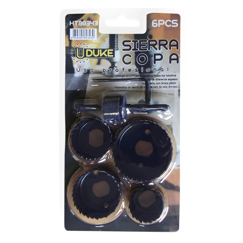 SIERRA COPA JUEGO X 6 PCS BLISTER (HT80343)