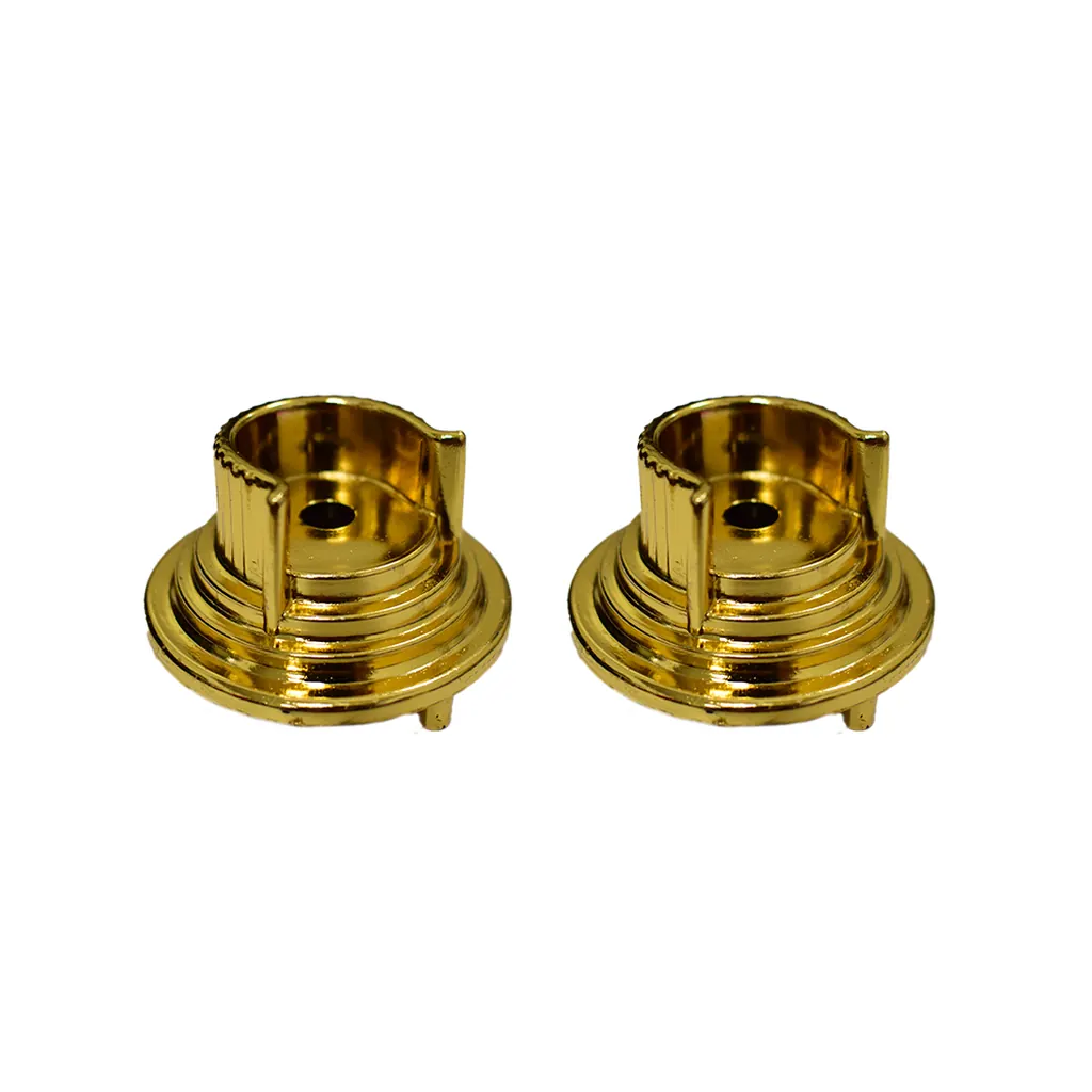 ACCESORIO CORTINERO PLAFON DORADO EN U (ABIERTO) 3/4 PAQ X 2 UDUKE