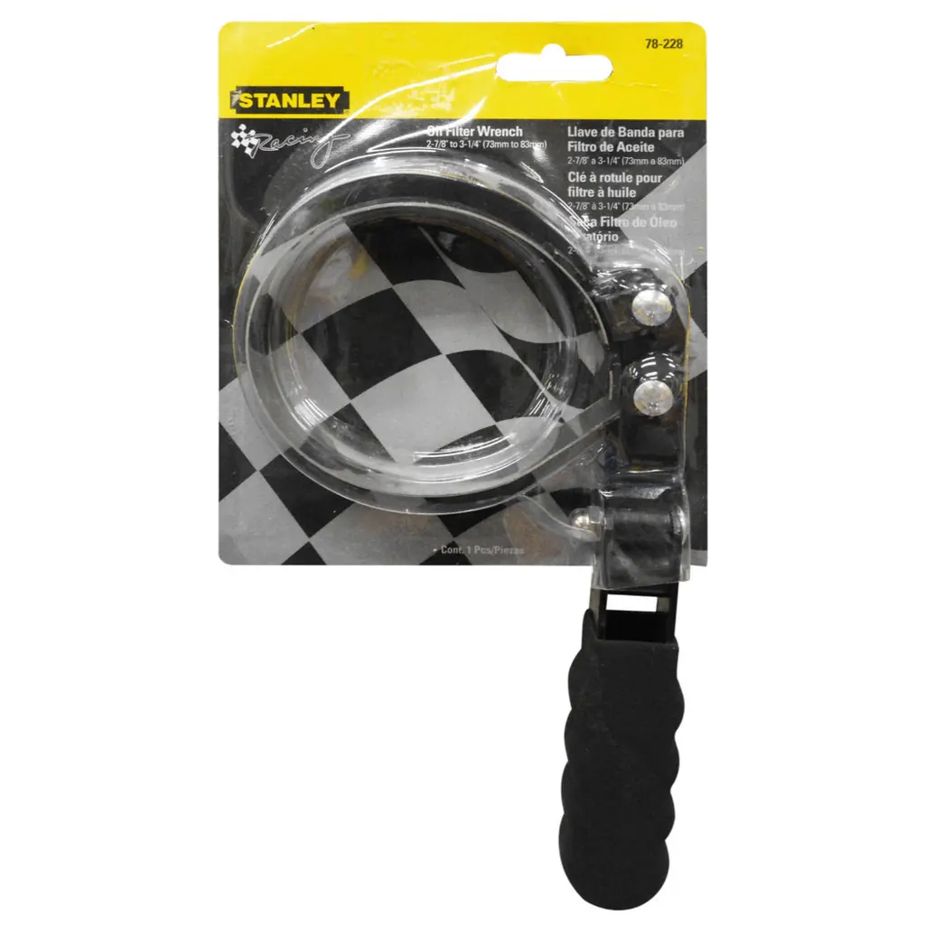 LLAVE DE BANDA PARA FILTRO DE ACEITE STANLEY (73MM A 83MM) (78-228)