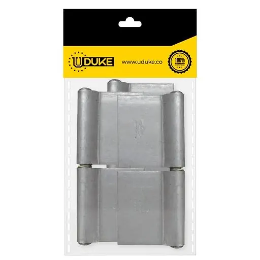 BISAGRA HIERRO ARMILLAR ALETA 3" 1/2 C.14 PQT X 3 UDUKE