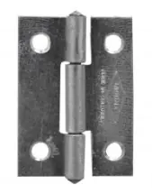 BISAGRA COMUN ZINCADA INDUMA 2 (CAJITA X 12 PAR) T1303-188(T1103-0053)