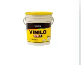 PINTURA VINILO TIPO 1 INTERIOR - EXTERIOR BLANCO BALDE (UDUKE)