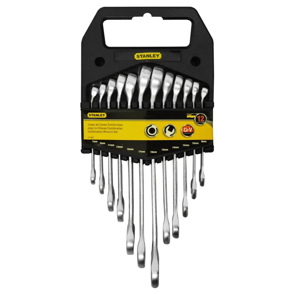 LLAVE MIXTA STANLEY JUEGO X 12 MM (7-19) (71-607)