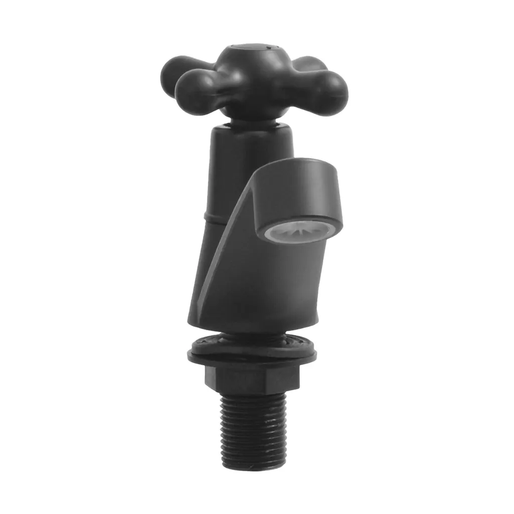 LLAVE LAVAMANOS INDIVIDUALCRUCETA NEGRO MATE UDUKE (HT1564)