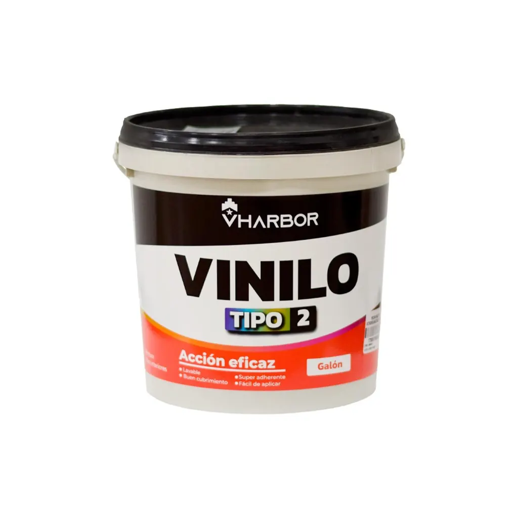 PINTURA VINILO TIPO 2 INTERIOR BLANCO GALON (VHARBOR)