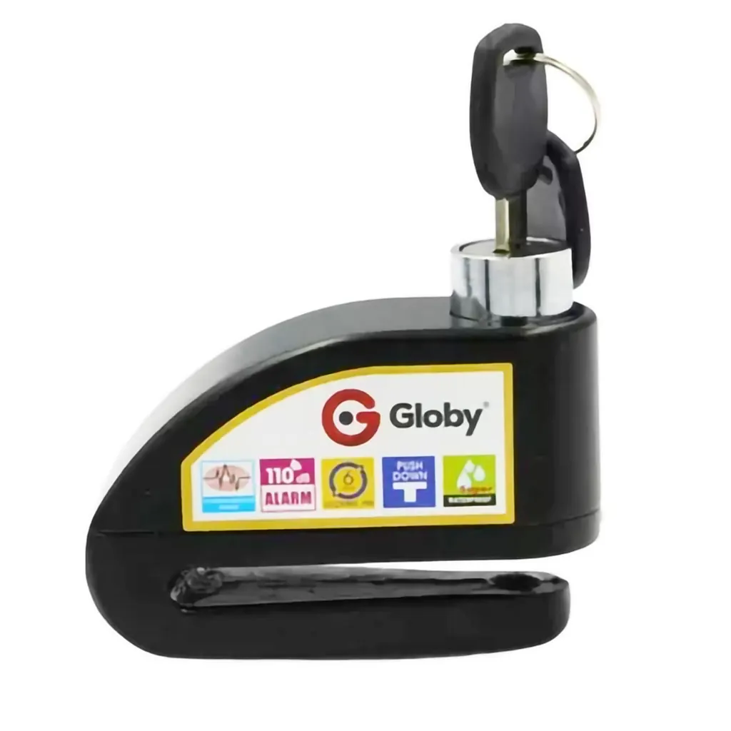 CANDADO PARA MOTO CON ALARMA FRENO DE DISCO(R8201N)