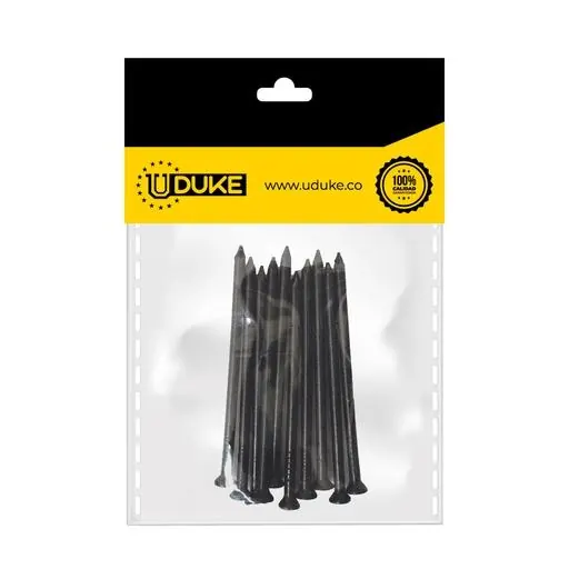 CLAVO ACERO LISO 2 1/2 PQT X 10 UDUKE