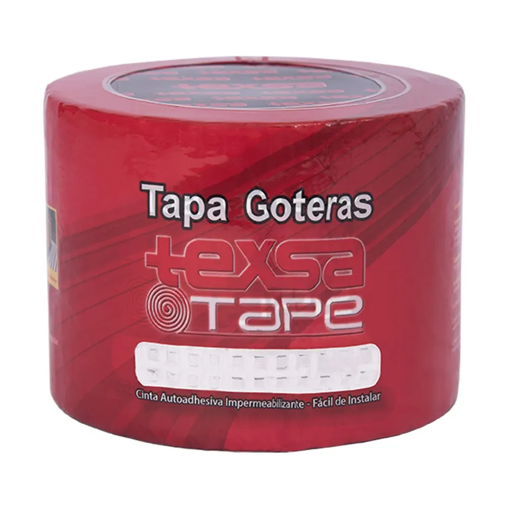 CINTA ASFALTICA TAPAGOTERAS 10 CM X 10 M ALUMINIO TEXSA TAPE