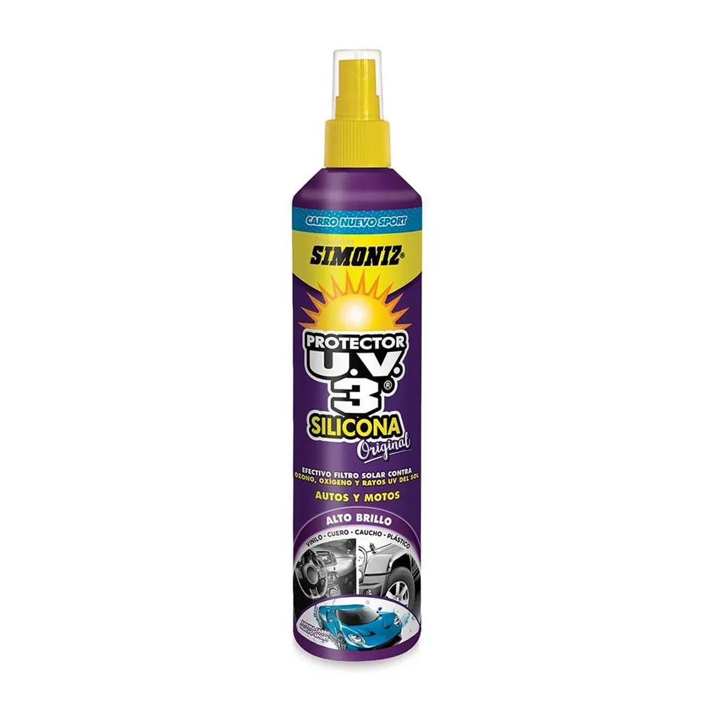 SILICONA PROTECTOR.UV3 300ML CAR NUEVO SPORT + 50ML (203938)