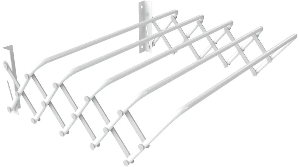 TENDEDERO PLEGABLE 5 LINEAS 60 CM BLANCO INDUMA (TC315-0004)