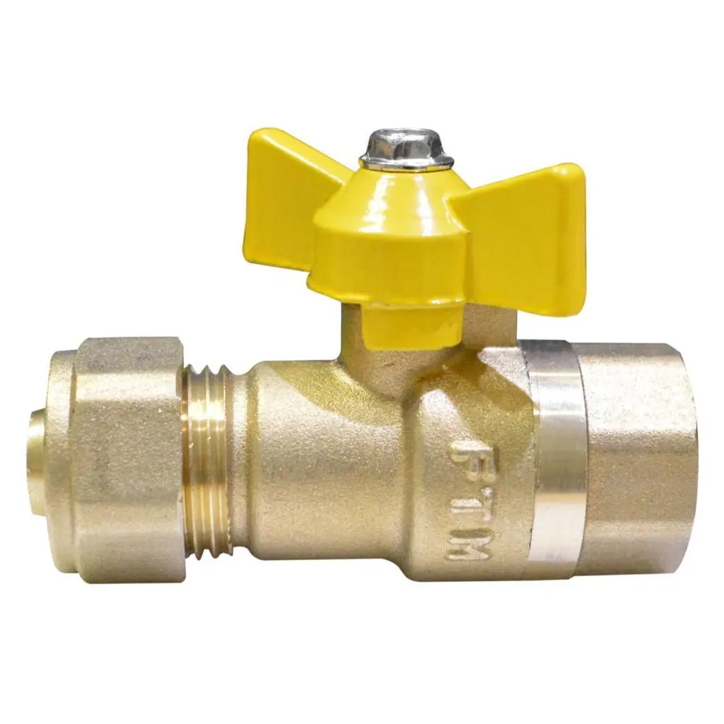 LLAVE GAS BRONCE PEALPE X NPT 1/2 HEMBRA (1216 CERTIFICADA) (TC196105)TC204N