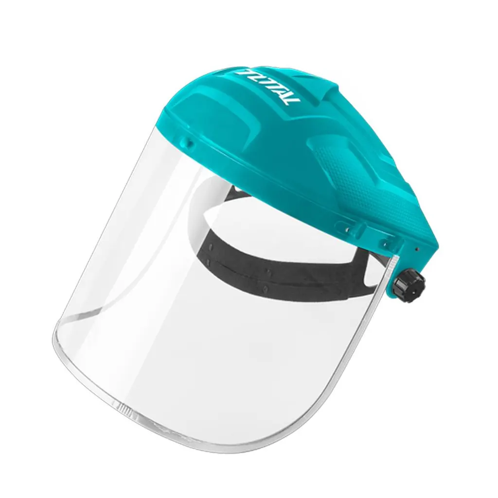 CARETA ESMERILAR INDUSTRIAL VERDE VISOR EN POLICARBONATO SUPER TOTAL (TSP631)