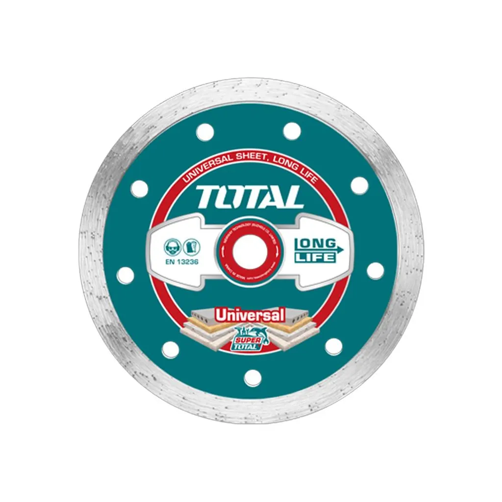DISCO DE CORTE DIAMANTADO CONTINUO 4 1/2 115MM TOTAL (TAC2121153)