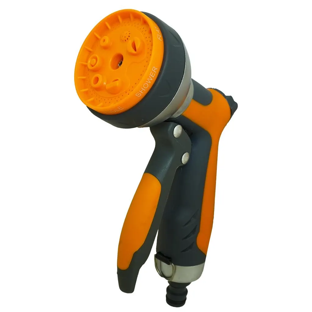 PISTOLA DE RIEGO PROFESIONAL CON BOQUILLA AJUSTABLE UDUKE (HT2226)