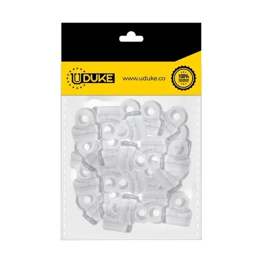CHAPETA CANDADO PLASTICA ESPEJOS Y VIDRIOS PQT X 20 UDUKE