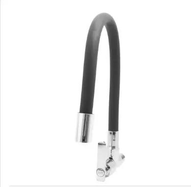 LLAVE LAVAPLATOS CUELLO GANSO FLEXIBLE ACERO INOXIDABLE ALETA PARED UDUKE (HT2047)