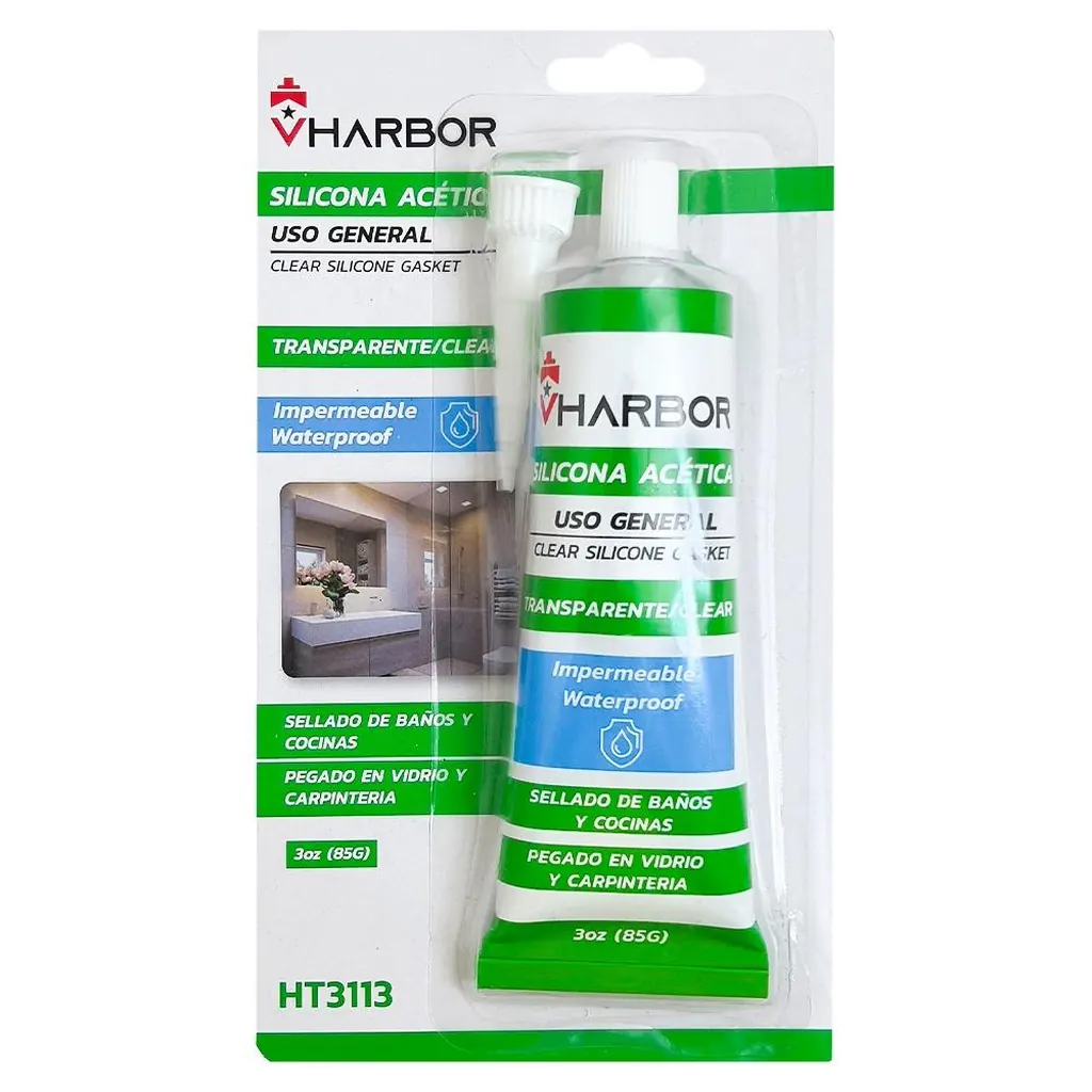 SILICONA TRANSPARENTE 85G VHARBOR (HT3113)