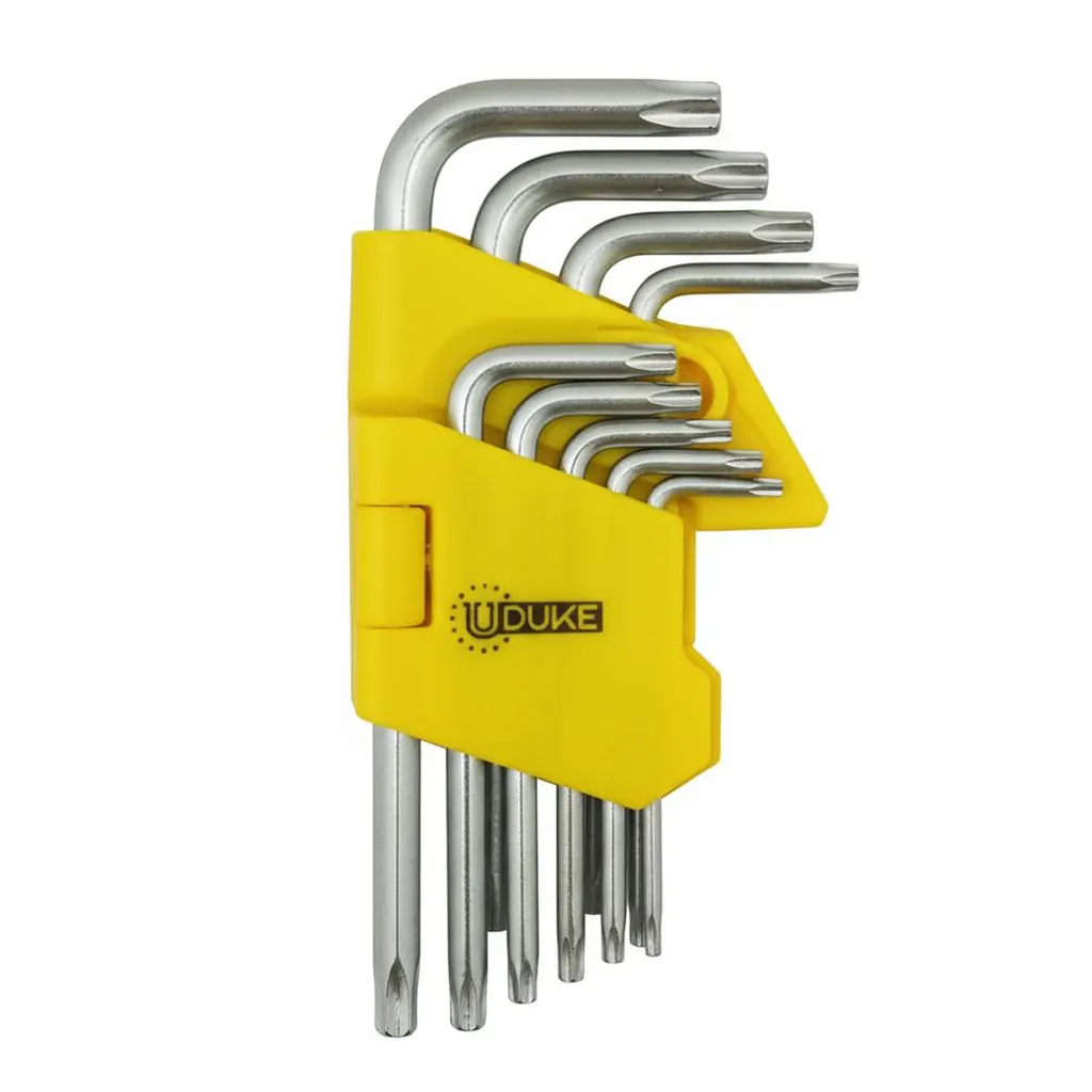 LLAVE TORX JUEGO 9 PCS CORTA UDUKE (HT2262)