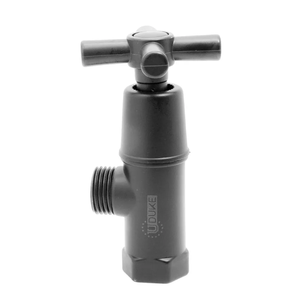 LLAVE DE REGULACION NEGRA MANIJA CRUCETA ABS UDUKE (HT2178)
