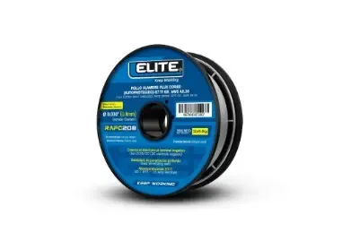 ROLLO ALAMBRE FLUX CORED (AUTOPROTEGIDO) E71T-GS 100MM 2LB (0,9KG) 0,8MM (0.030) ELITE (RAFC208)
