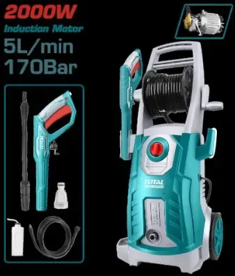 HIDROLAVADORA 2000W 2465PSI 120V INDUSTRIAL SUPER TOTAL (UTGT11246)
