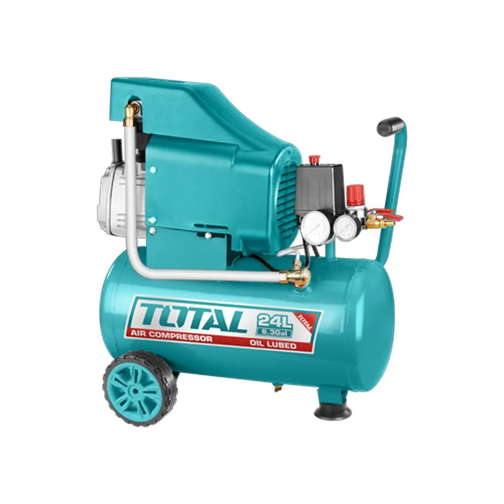 COMPRESOR AIRE HORIZONTAL 24L 2.0HP 116PSI 110-120V 60HZ SUPER TOTAL (UTC220246)