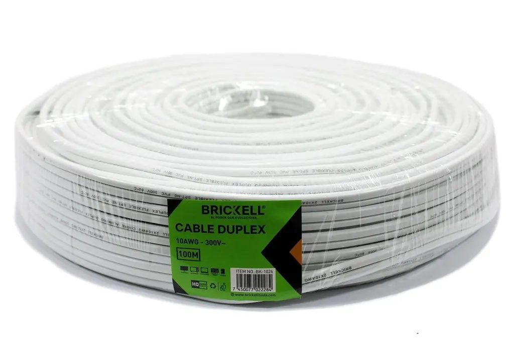 CABLE DUPLEX 2 X 10 (BK-1026) (RETIE)