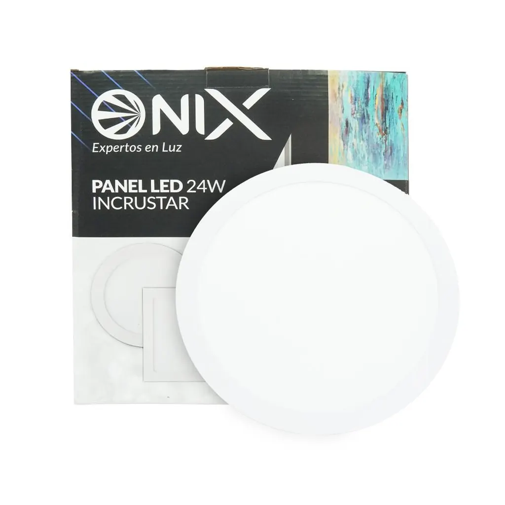 PANEL LED 24W REDONDO INCRUSTAR LUZ DIA (6500K) ZFR533