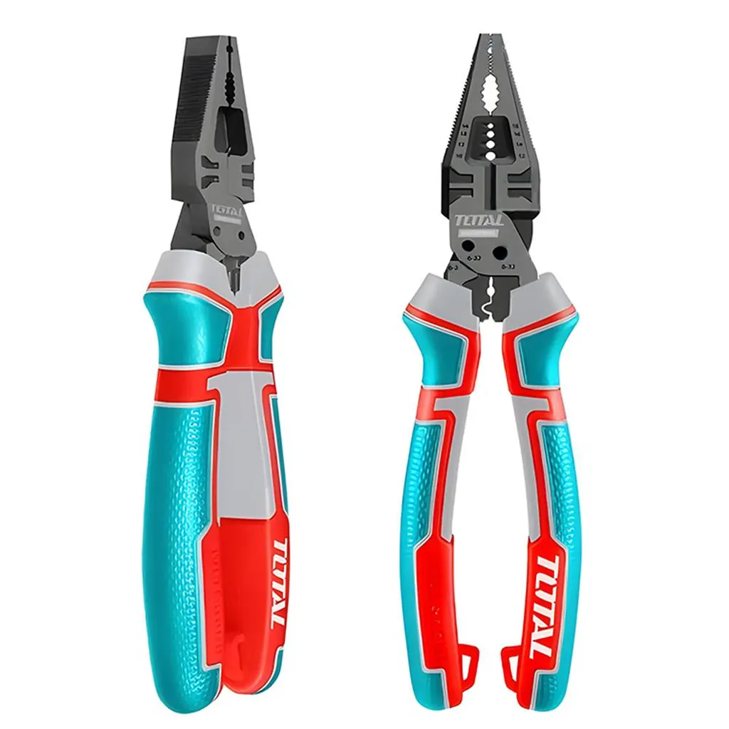 ALICATE 8" MULTIFUNCIONAL INDUSTRIAL CROMO VANADIUM TOTAL (THTMF186)