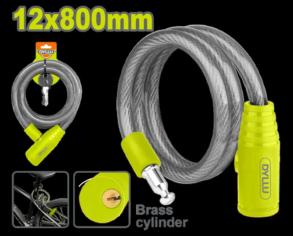 CANDADO GUAYA 12MM X 8M DYLLU (DTBK1108)