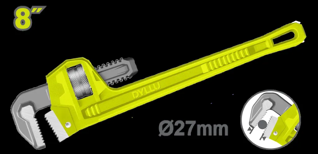 LLAVE TUBO 8" DYLLU (DTPW1108)
