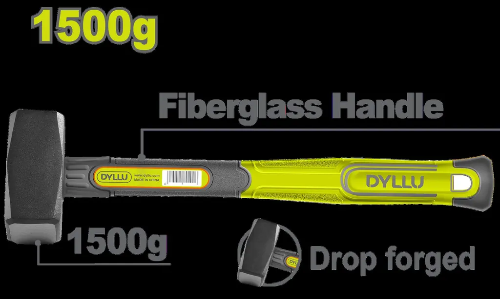 PORRA 3 LB MANGO FIBRA DE VIDRIO DYLLU (DTHM2315)
