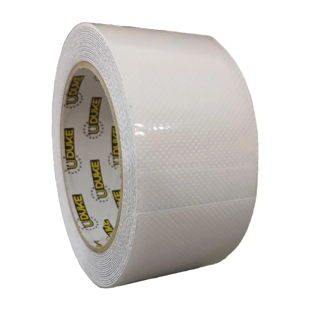 CINTA ADHESIVA ANTIDESLIZANTE 2 X 5 MTS REFLECTIVA BLANCA UDUKE (HT4018)