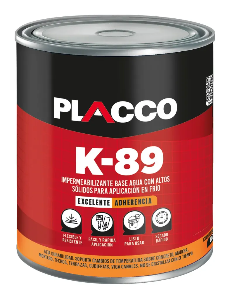 PLACCO K-89 1/4 (IMPERMEABILIZANTE ASFALTICO) (92200714)