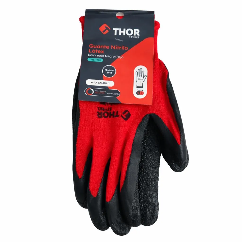 GUANTE NITRILO REFORZADO IMPERMEABLE TALLA 10-XL (NORMA ANSI)