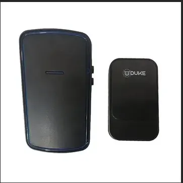 TIMBRE INALAMBRICO CINETICO NEGRO UDUKE 38 MELODIAS (ALCANCE 130 MTRS) (HT4045)