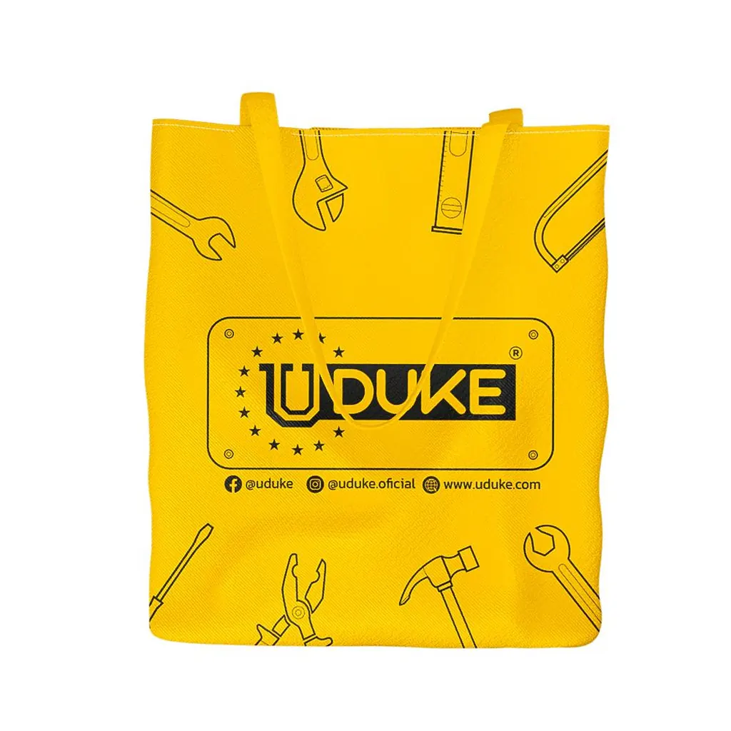 BOLSA REUTILIZABLE EN CAMBRE 35X10X40CM UDUKE (HT3343)